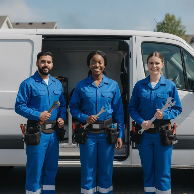 Plumber team in Tyldesley